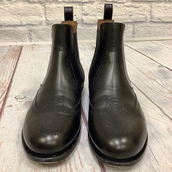 Yohji Yamamoto “Wingtip Leather Chelsea” - Picture 6 of 14